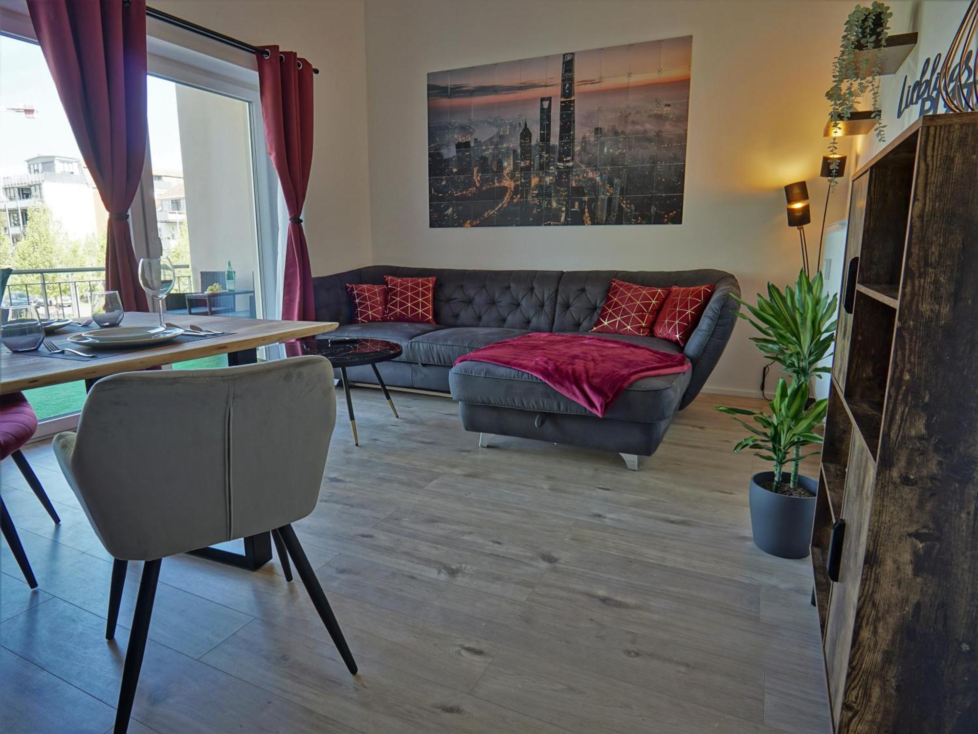 "Hogulu" Brandenburg, Balkon, Neustadt, Kueche, Wassernaehe - Parkplatz Inklusive Leilighet Brandenburg  Rom bilde