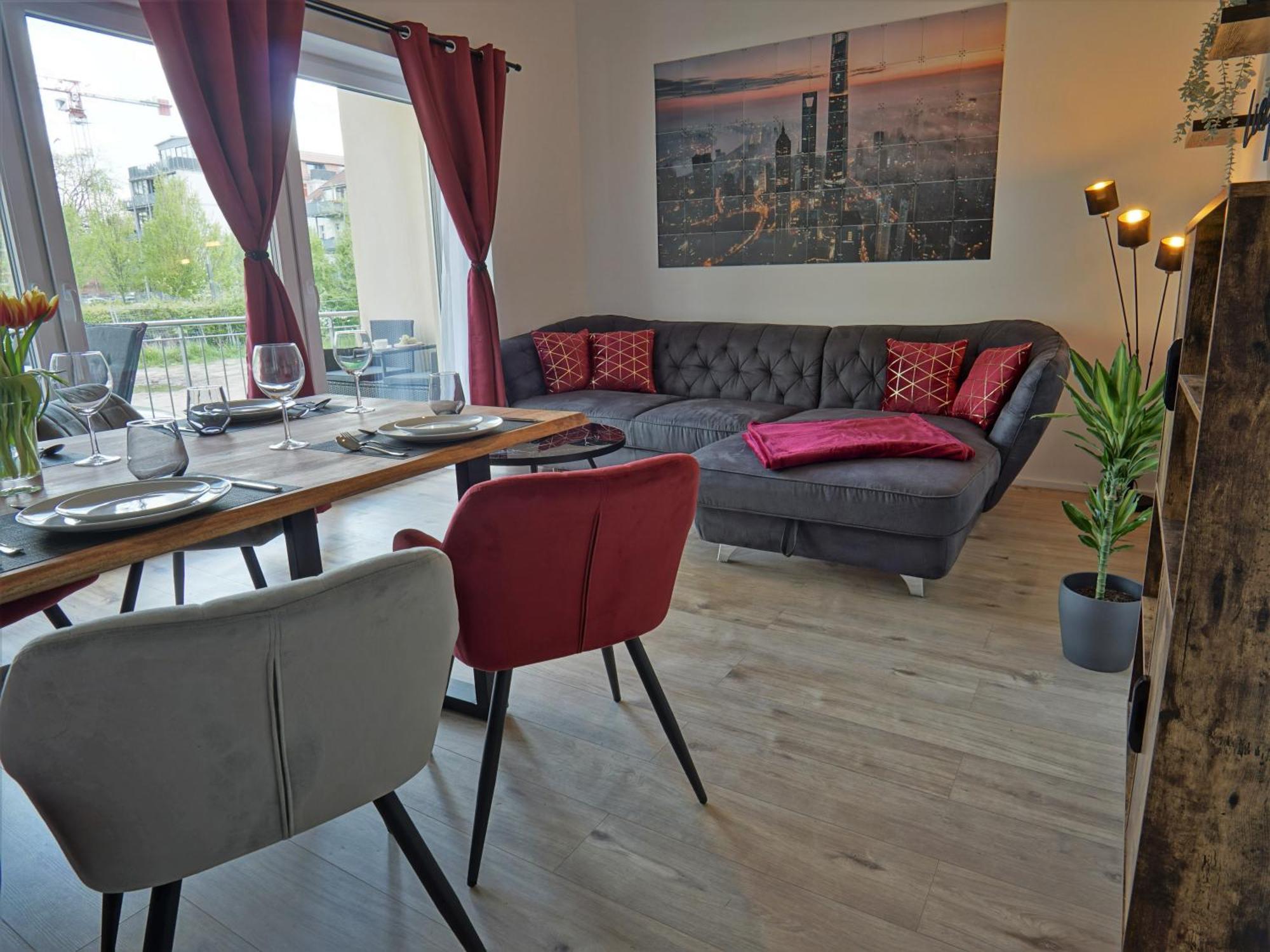 "Hogulu" Brandenburg, Balkon, Neustadt, Kueche, Wassernaehe - Parkplatz Inklusive Leilighet Brandenburg  Rom bilde